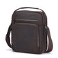 Leather Messenger Bag-Vintage Coffee