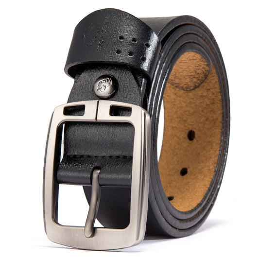 Men's Leather Casual Belt