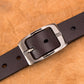 Cow Leather Belt Men With Anti-Scratch Buckle Coffee
