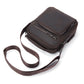 Leather Messenger Bag-Vintage Coffee