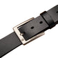 Casual Pin Buckle Belt Black