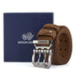 Mens Leather Belt Full Grain-Double Prong